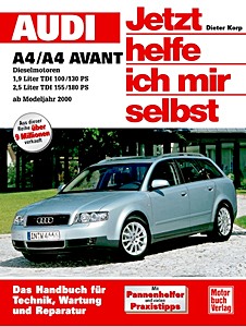 Livre : [JH 223] Audi A4/A4 Avant Diesel (2000-2005)