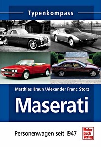 Livre : Maserati - Personenwagen - seit 1947 (Typenkompass)