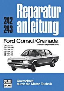 Livre : Ford Consul, Granada (1972-9/1977) - Bucheli Reparaturanleitung
