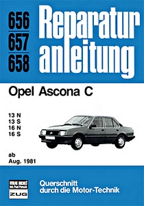 Boek: Opel Ascona C - 13 N, 13 S, 16 N, 16 S (ab 8/1981) - Bucheli Reparaturanleitung