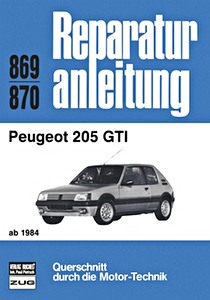 Livre : [0869] Peugeot 205 GTI (ab 1984)