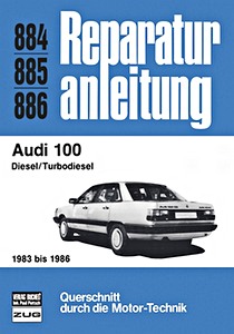 Livre : [0884] Audi 100 - Diesel, Turbodiesel (1983-1986)