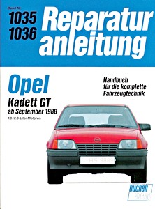 Livre: [1035] Opel Kadett GT (ab September 1988)