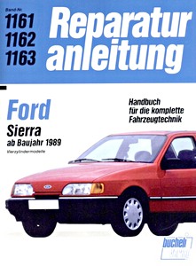 Livre : Ford Sierra - Vierzylindermodelle (ab 1989) - Bucheli Reparaturanleitung