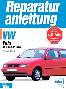 Livre: VW Polo III L, CL, GL, GLX (1994-2000) - Bucheli Reparaturanleitung