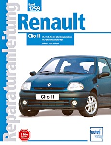 Livre : Renault Clio II - Benzin- und Dieselmotoren (1998-2002) - Bucheli Reparaturanleitung