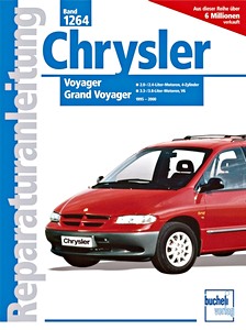 Livre : Chrysler Voyager, Grand Voyager - 2.0 und 2.4 L 4-Zylinder / 3.3 und 3.8 Liter V6 (1995-2000) - Bucheli Reparaturanleitung