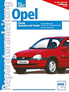 Boek: Opel Corsa, Combo - Benzinmotoren (4/1997-10/2000) - Bucheli Reparaturanleitung