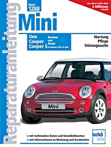 Livre : Mini One, Cooper, Cooper S - Benziner und Diesel (Modelljahre 2001-2006) - Bucheli Reparaturanleitung