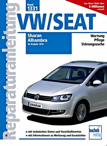 Livre : VW Sharan / Seat Alhambra - Benziner und Diesel (ab 2010) - Bucheli Reparaturanleitung