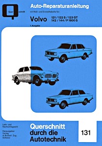Książka: Volvo 121, 122 S, 123 GT / 142, 144 / P 1800 S - Bucheli Reparaturanleitung
