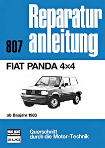 Livre : Fiat Panda 4x4 (ab 1983) - Bucheli Reparaturanleitung