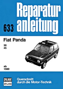 Livre: Fiat Panda - 30 und 45 (ab 1980) - Bucheli Reparaturanleitung