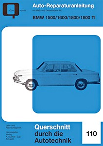 Livre : BMW 1500, 1600, 1800, 1800 TI - Bucheli Reparaturanleitung