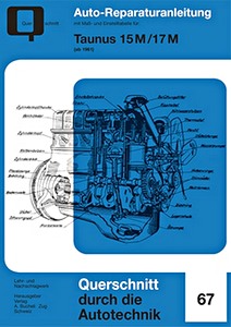 Livre : Ford Taunus 15M, 17M (P3) (ab 1961) - Bucheli Reparaturanleitung