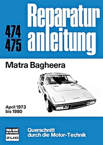 Livre : Matra Bagheera (4/1973-1980) - Bucheli Reparaturanleitung