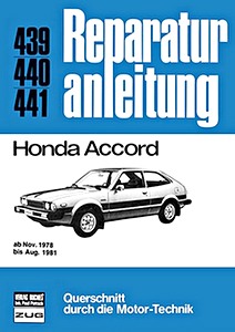 Livre : [0439] Honda Accord (11/1978-8/1981)