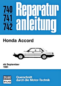 Książka: Honda Accord (ab 9/1981) - Bucheli Reparaturanleitung