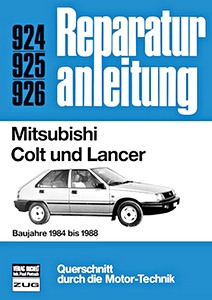 Boek: [0924] Mitsubishi Colt, Lancer (1984-1988)