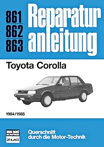Boek: Toyota Corolla (1984-1985) - Bucheli Reparaturanleitung