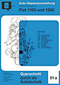 Livre : Fiat 1100 und 1200 - Bucheli Reparaturanleitung