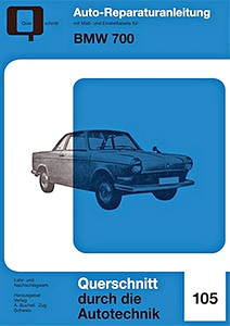Livre : BMW 700 (1959-1965) - Bucheli Reparaturanleitung