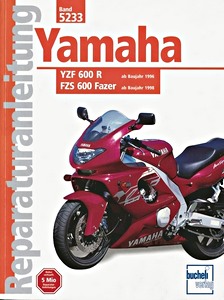 Boek: [5233] Yamaha YZF-600 (>96), FZS600 (98 ->)
