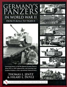 Cover book Germany's Panzers in World War II - From Pz.Kpfw.I to Tiger II