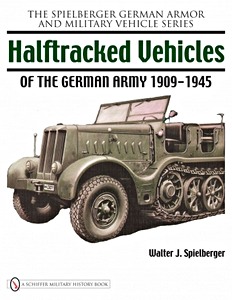 Cubierta libro Halftracked Vehicles of the German Army 1909-1945 (Spielberger)