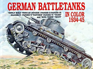Cover book German Battle Tanks in Colour 1934-45