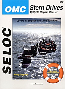 Omslag werkplaatshandboek OMC Stern Drives (1986-1998) - Repair Manual