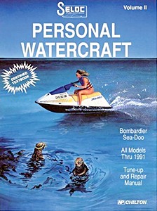 Couverture revue technique Bombardier Sea-Doo Personal Watercraft (1988-1991) - Tune-up and Repair Manual