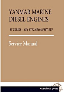 Couverture revue technique Yanmar Marine Diesel Engines SY Series - 6SY-STP2, 6SY655, 8SY-STP - Service Manual