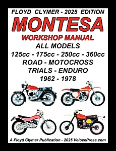 Montesa Motorrad-Reparaturanleitungen
