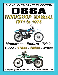 OSSA Motorrad-Reparaturanleitungen