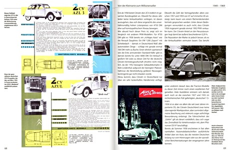 Pages du livre Citroen 2CV - Alle Modelle von 1948 bis 1990 (1)