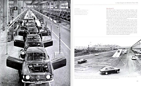 Pages du livre Alfa Romeo Giulia Sprint GT: Der Bertone (1)