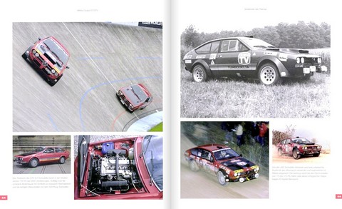 Seiten aus dem Buch Alfa Romeo Alfetta Coupe GT/GTV: Der Keil aus Arese (2)