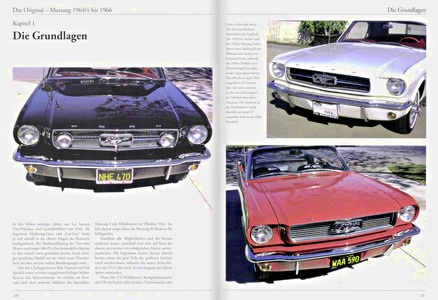Bladzijden uit het boek Das Original: Ford Mustang 1964 1/2 - 1966 (1)