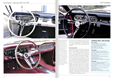 Bladzijden uit het boek Das Original: Ford Mustang 1964 1/2 - 1966 (2)