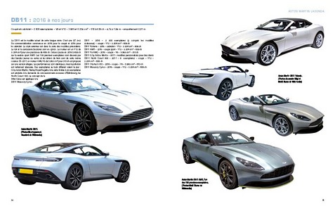 Pages du livre Aston Martin - Panorama des modeles (2)