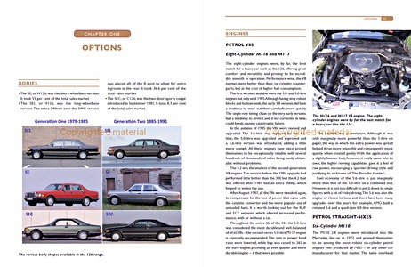 Pages du livre Buying and Maintaining a 126 S-Class Mercedes (1)