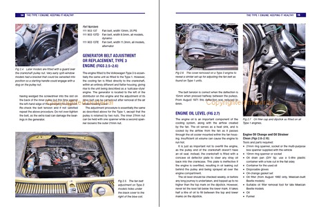 Strony książki VW Air-Cooled Engine: Repair and Maint Manual (1)