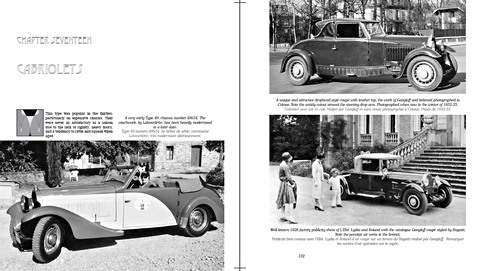 Pages du livre Bugatti - The 8-cylinder Touring Cars 1920-1934 (2)