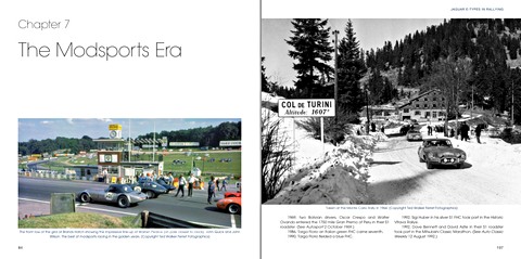 Pages of the book Jaguar E-type Factory and Private Competition Cars (2)