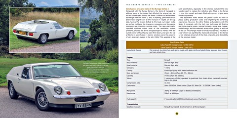 Pages du livre Lotus Europa - Colin Chapman's masterpiece (2)