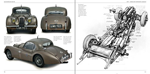 Bladzijden uit het boek Jaguar XK: A Celebration of Jaguar's 1950s Classic (2)