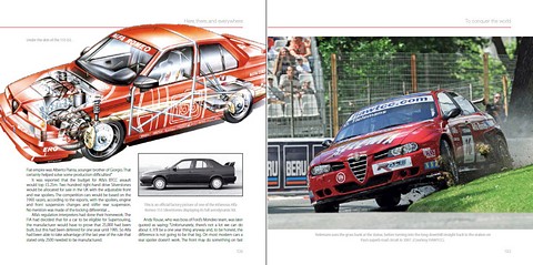 Pages du livre Alfa Romeo 155/156/147 Competition Touring Cars (1)
