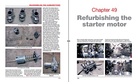 Pages du livre How to restore: Triumph Trident & BSA Rocket III (1)