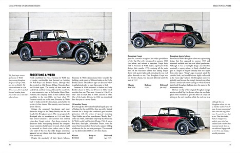 Pages du livre Coachwork on Derby Bentleys (1933-1940) (1)